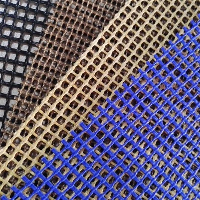 Teflón PTFE Recubierto Malla abierta Pantalla Hoja Tejidos de fibra de vidrio